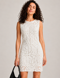 Vestido Crochet Blanco