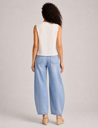 Jeans Globo Denim Claro