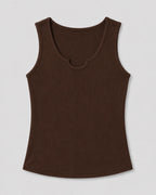 Camiseta U Marrón