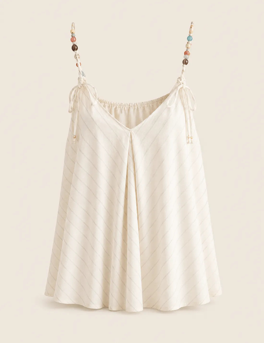 Blusa Fluida Piedras Blanca