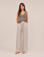 Chaleco Lurex Kaki