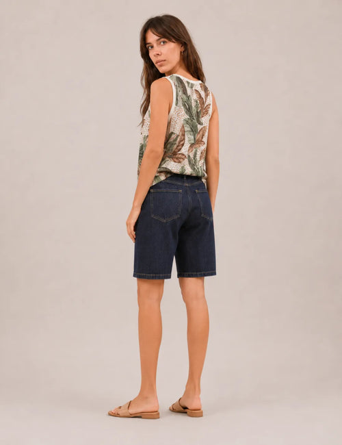 Blusa Estampada Print Hojas