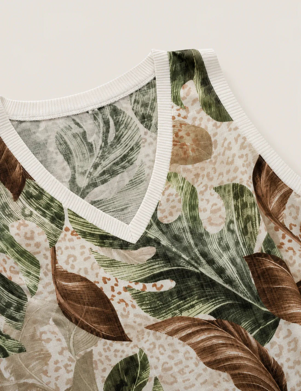 Blusa Estampada Print Hojas