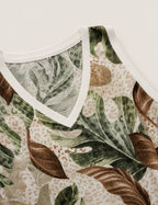 Blusa Estampada Print Hojas