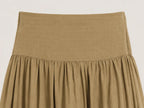 Falda Maxi Cinturilla Kaki