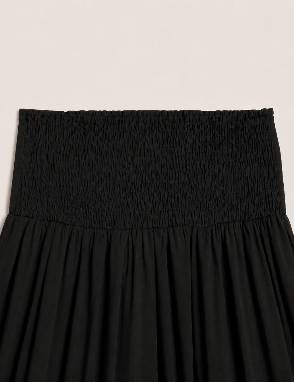 Falda Maxi Cinturilla Negra