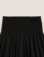 Falda Maxi Cinturilla Negra