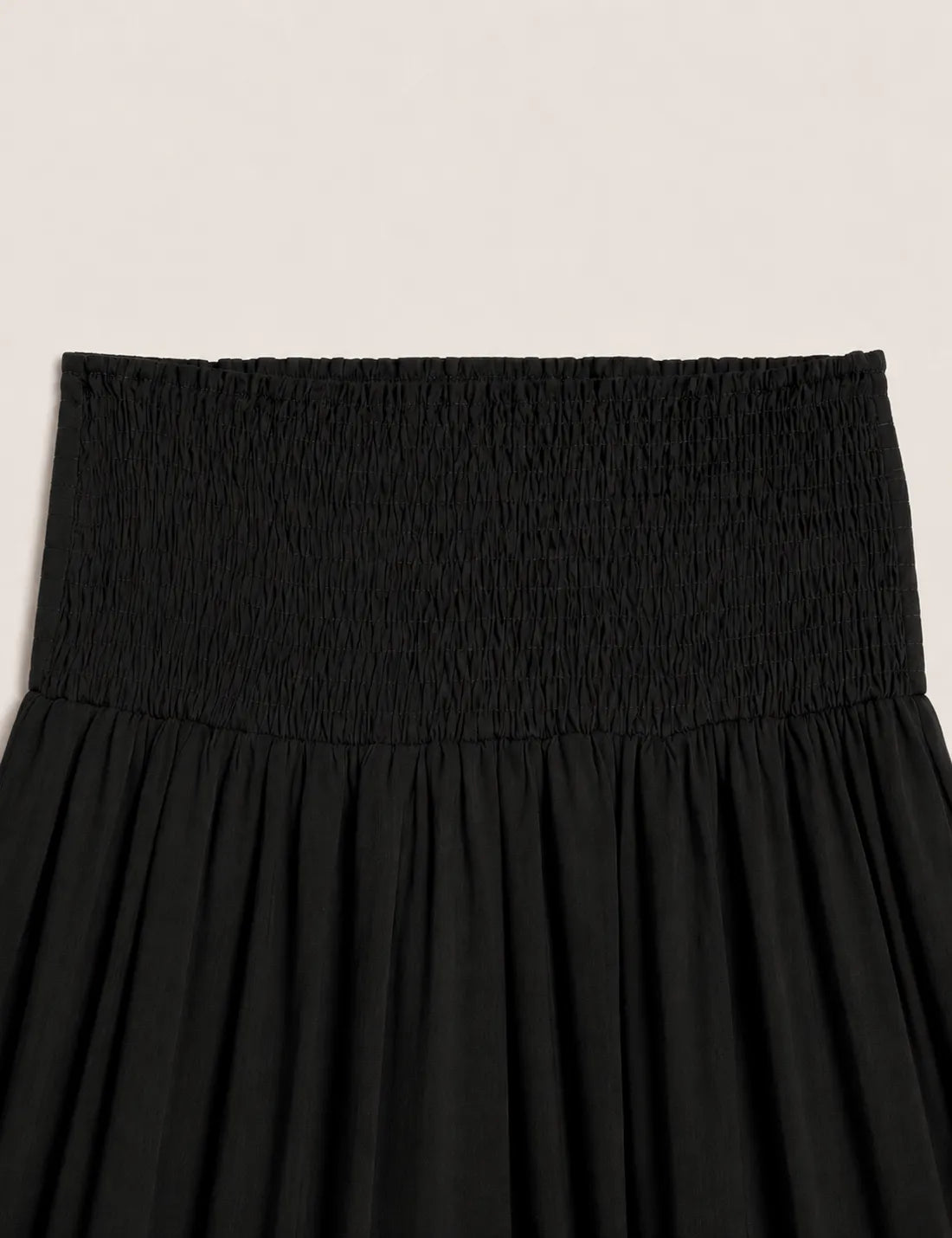 Falda Maxi Cinturilla Negra
