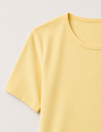 Camiseta BSC Amarilla Pastel