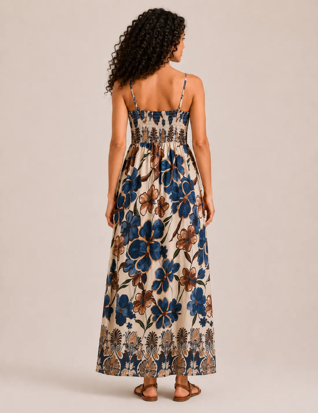 Vestido Tirantes Flores