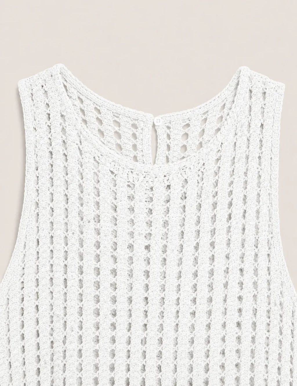 Top Crochet Blanco