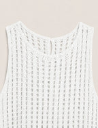 Top Crochet Blanco