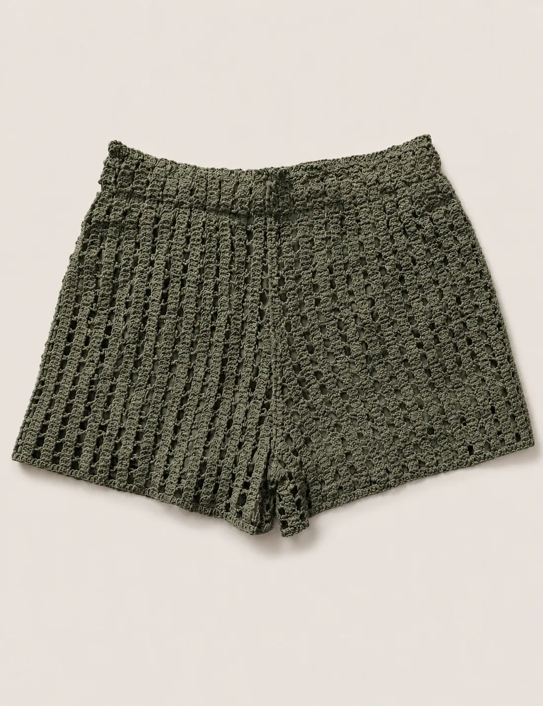 Short Crochet Kaki