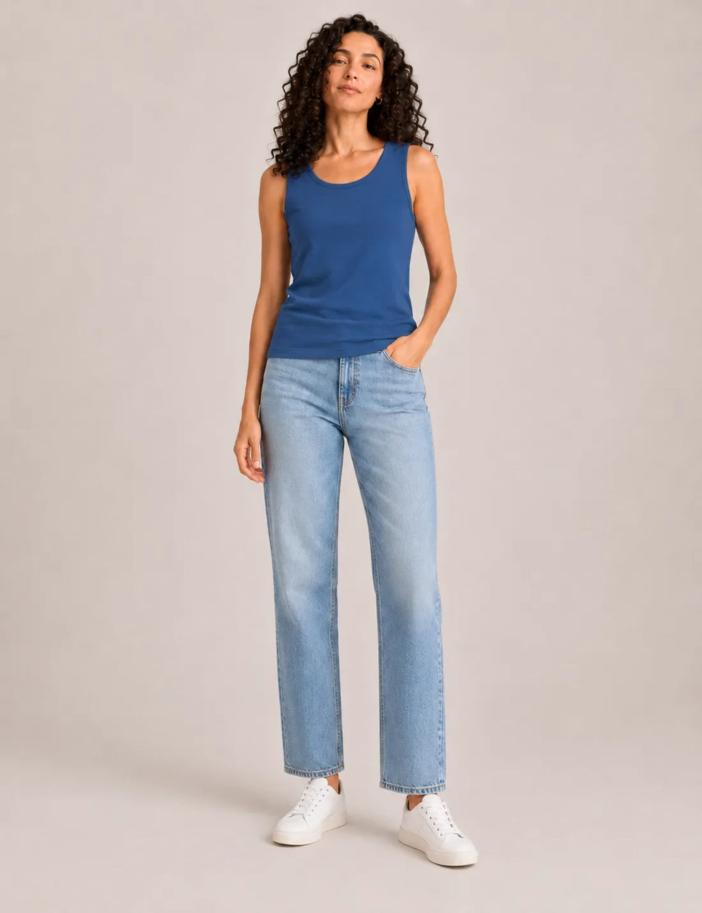 Camiseta Tirantes Azul