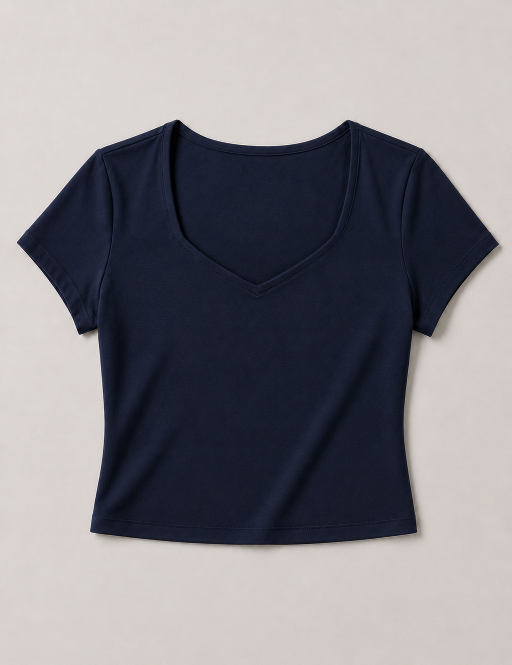 Camiseta Escote V Marino
