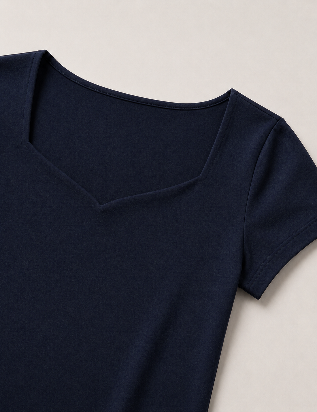 Camiseta Escote V Marino