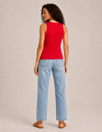 Camiseta Nadadora Rib Roja