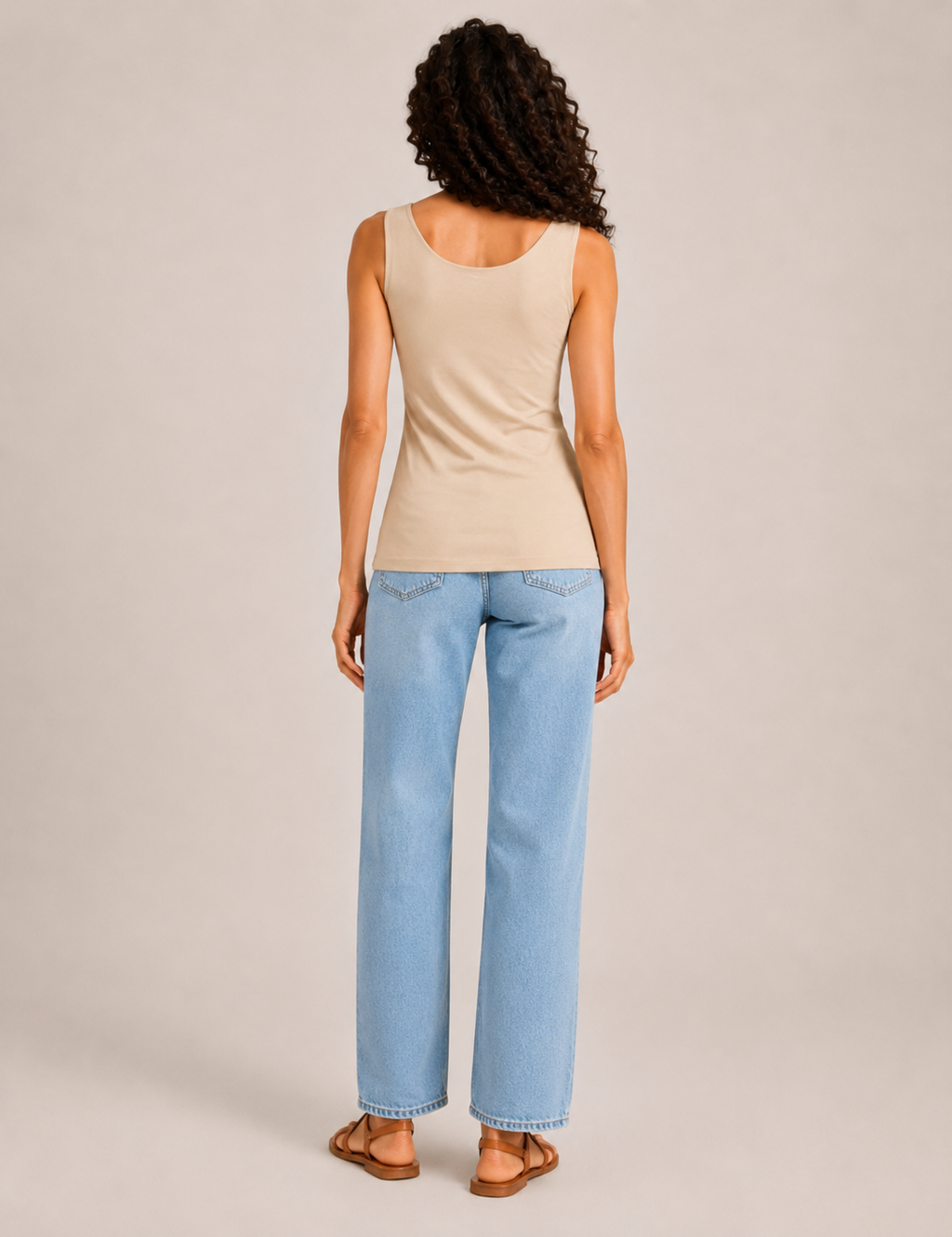 Tanktop Beige