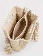 Bolso Crochet Flecos