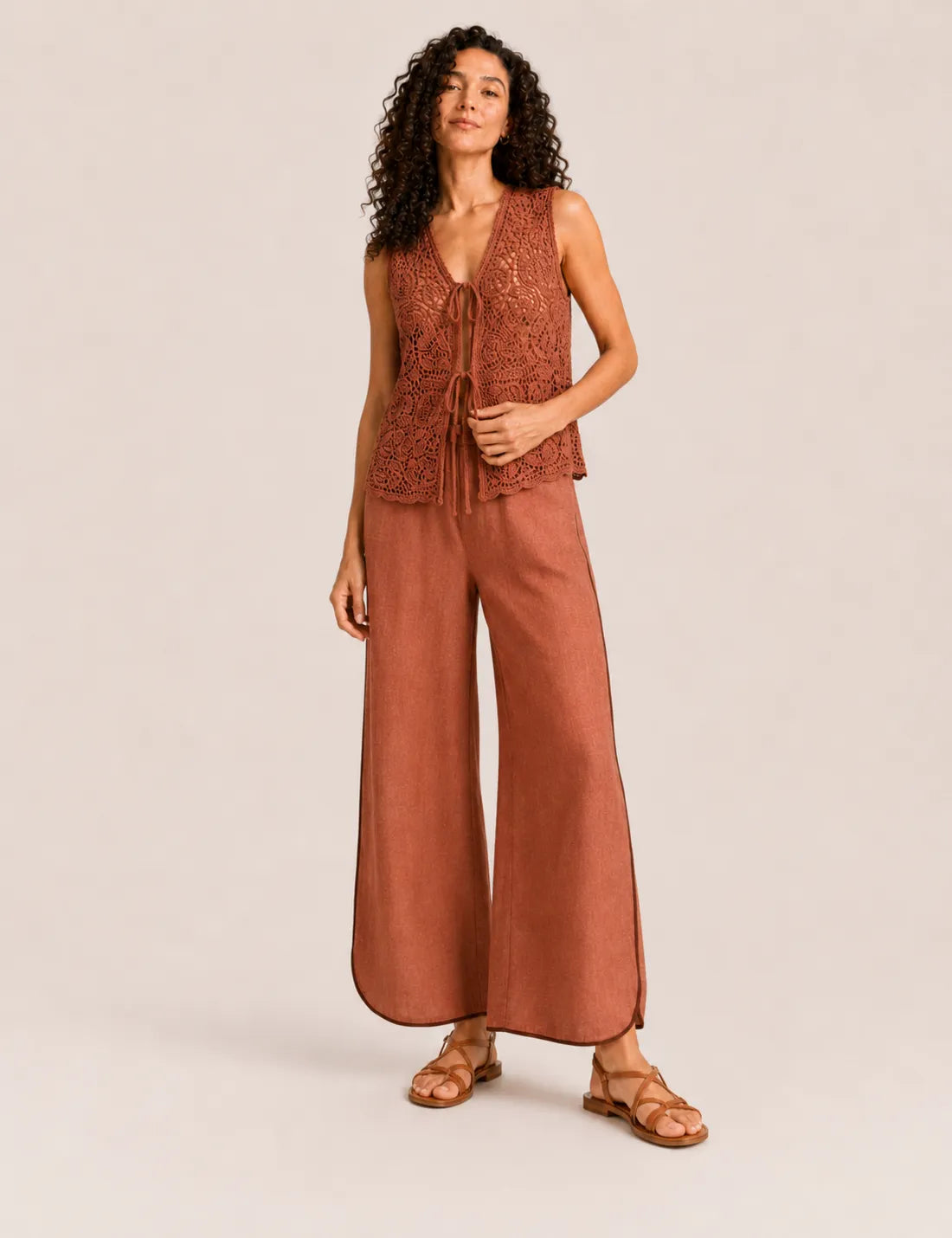 Chaleco Crochet Teja