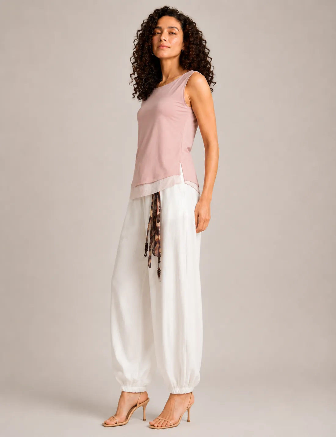 Blusa Fruncido Rosa