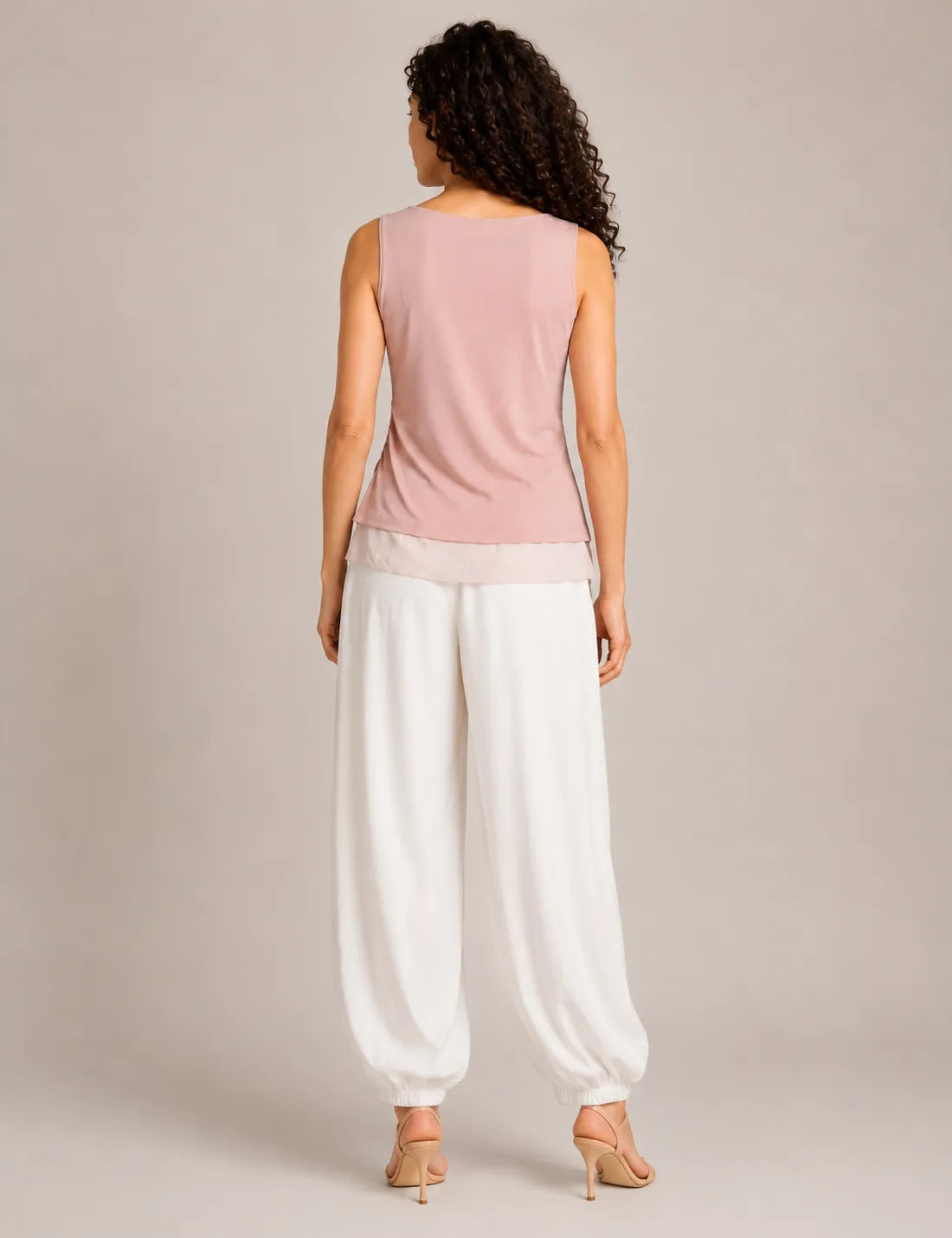 Blusa Fruncido Rosa