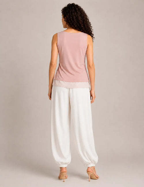 Blusa Fruncido Rosa
