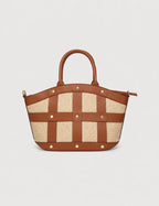 Bolso Rafia Camel