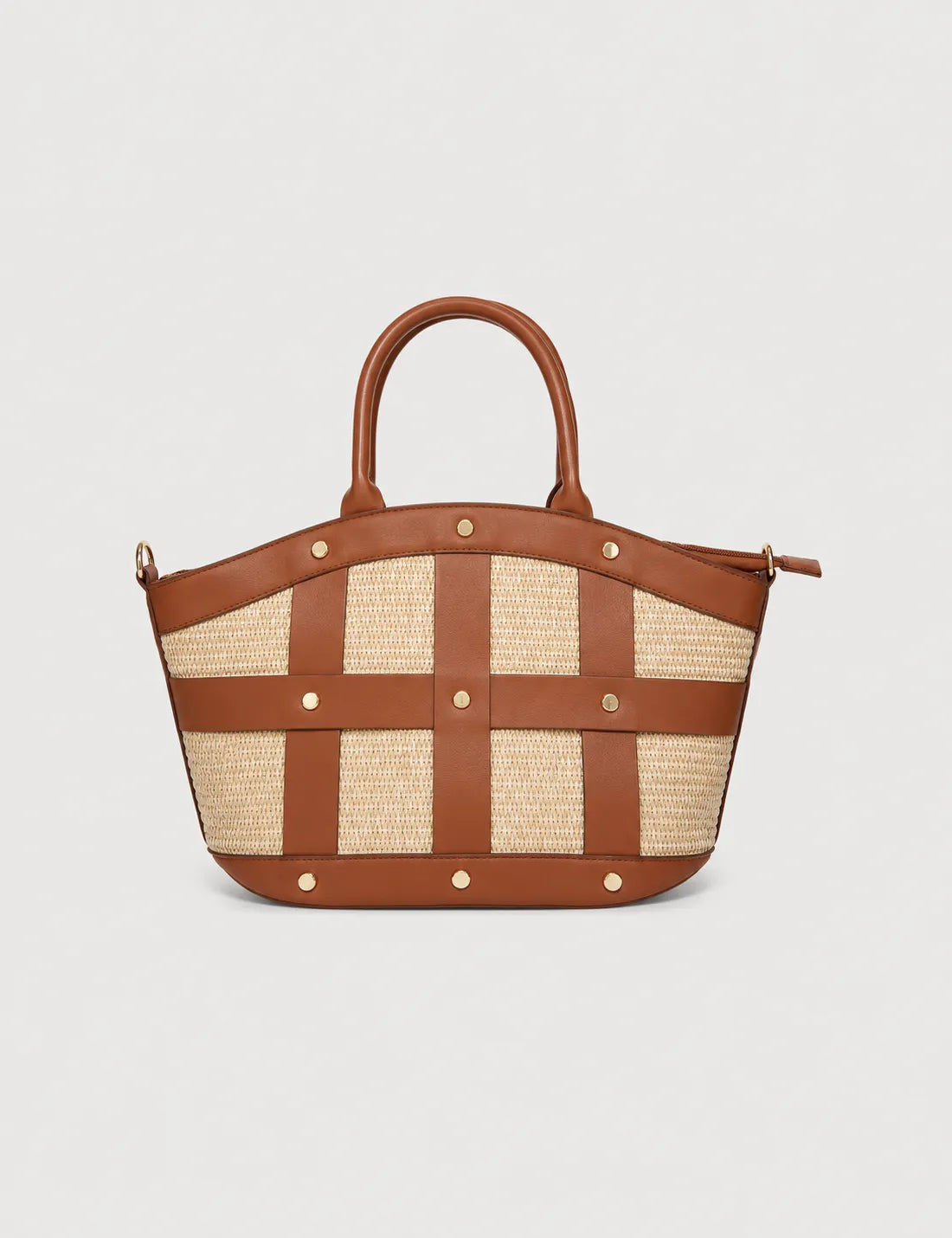 Bolso Rafia Camel