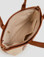 Bolso Rafia Camel