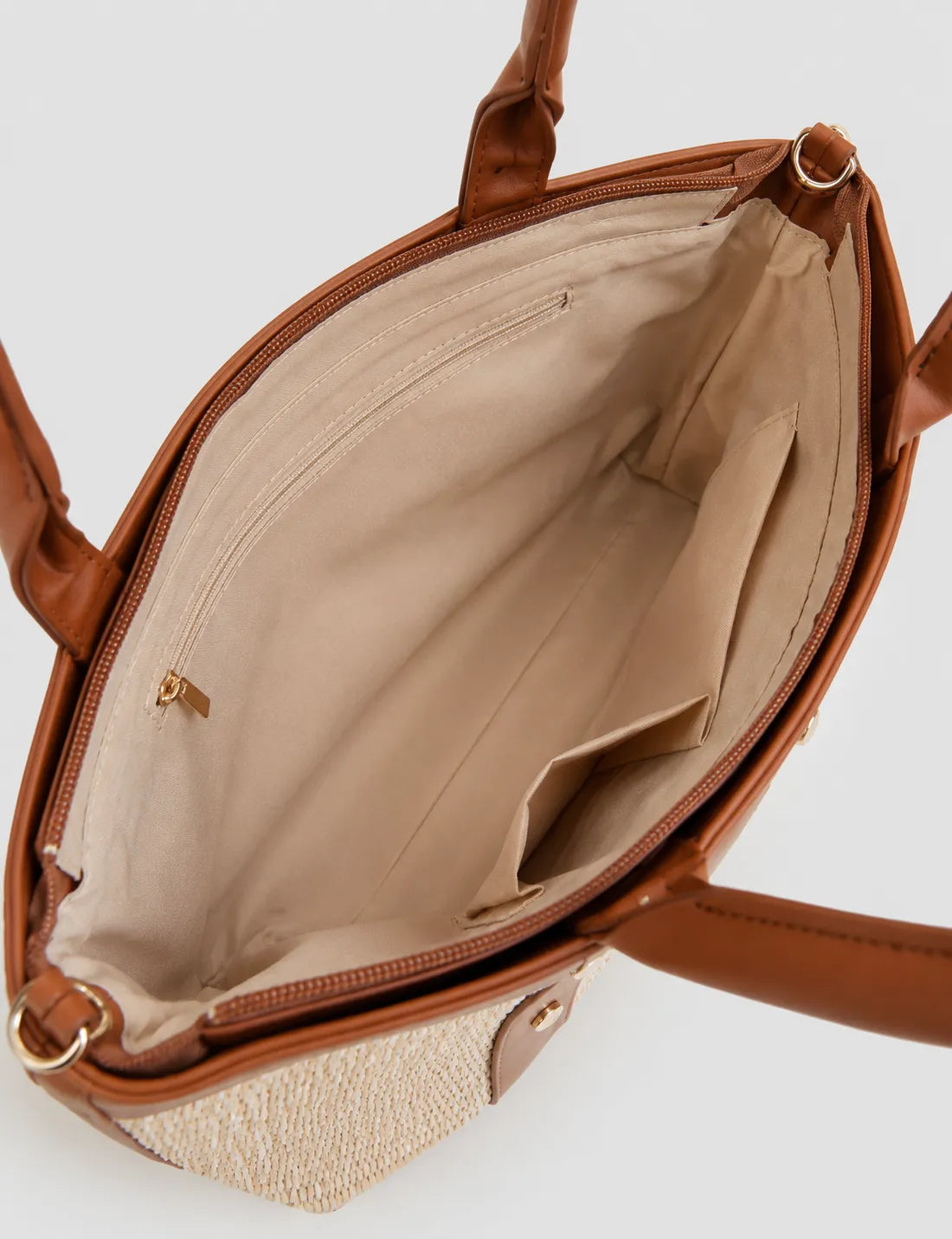 Bolso Rafia Camel