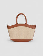 Bolso Rafia Camel