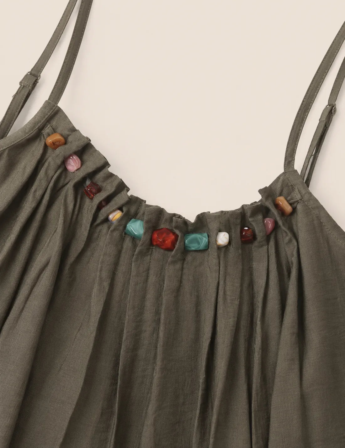 Blusa Piedras Kaki