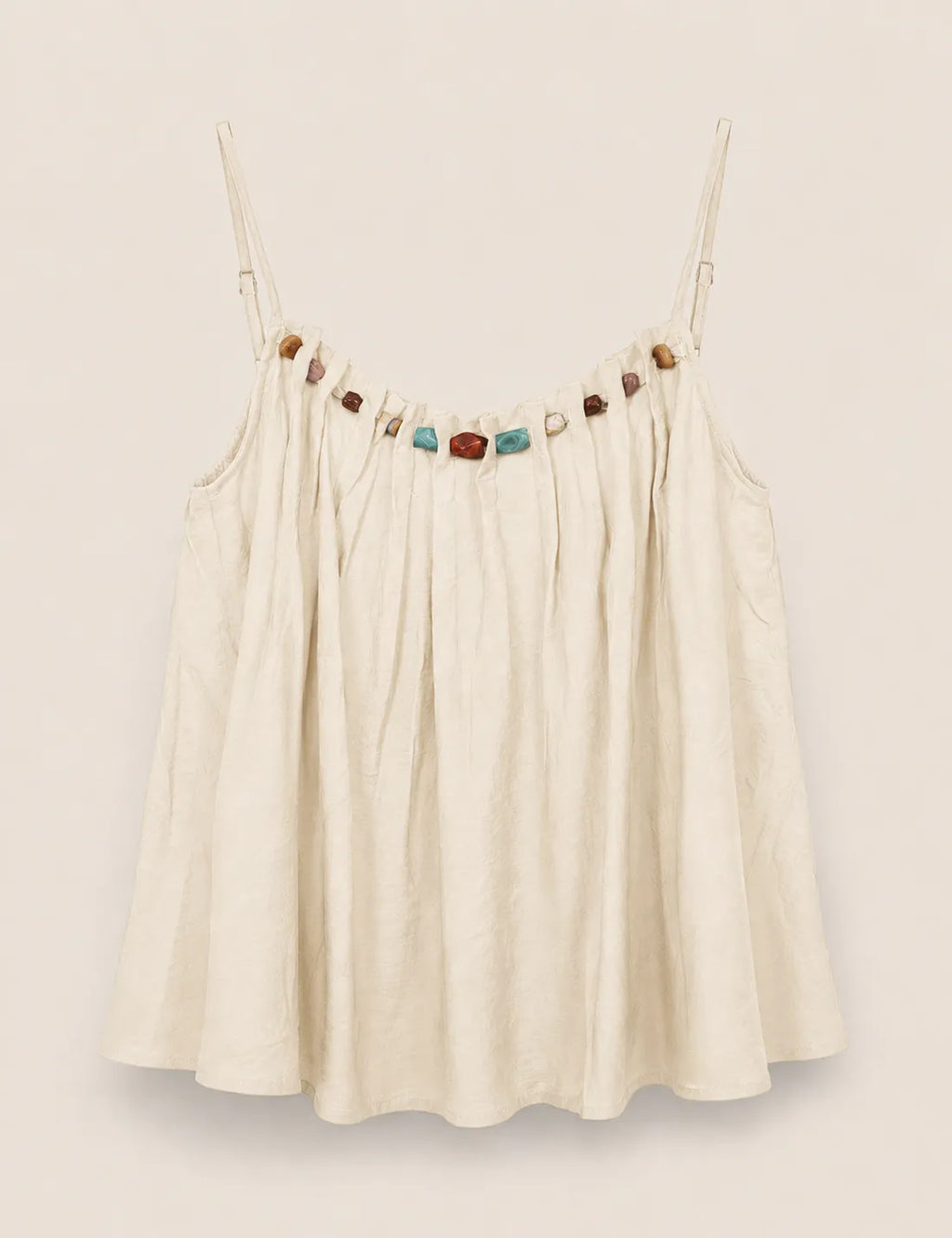 Blusa Piedras Crema