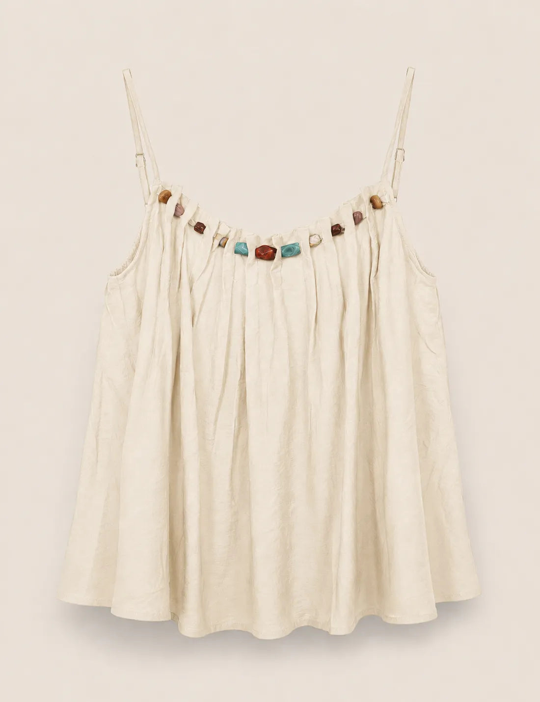 Blusa Piedras Crema