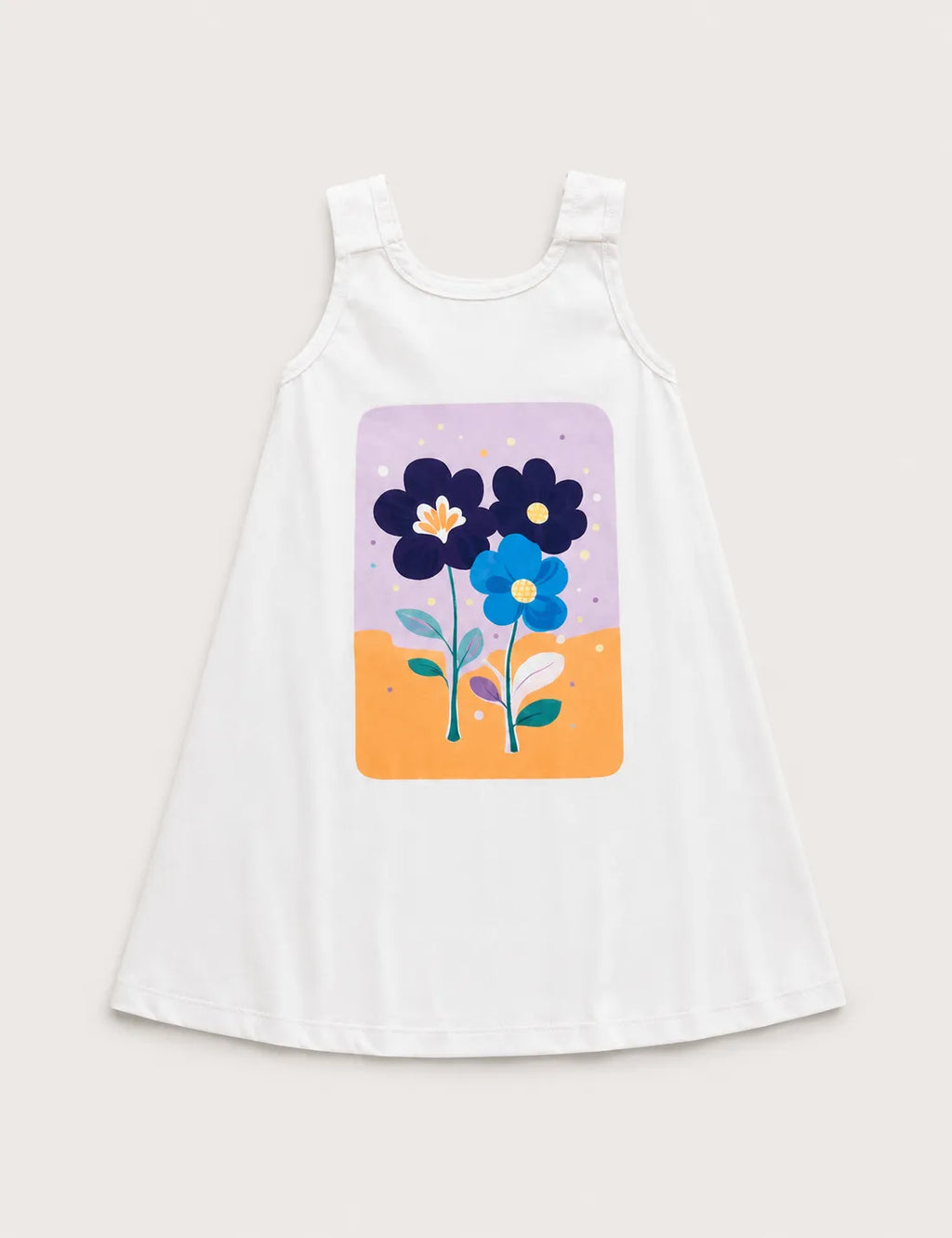 Vestido Tirante Flores