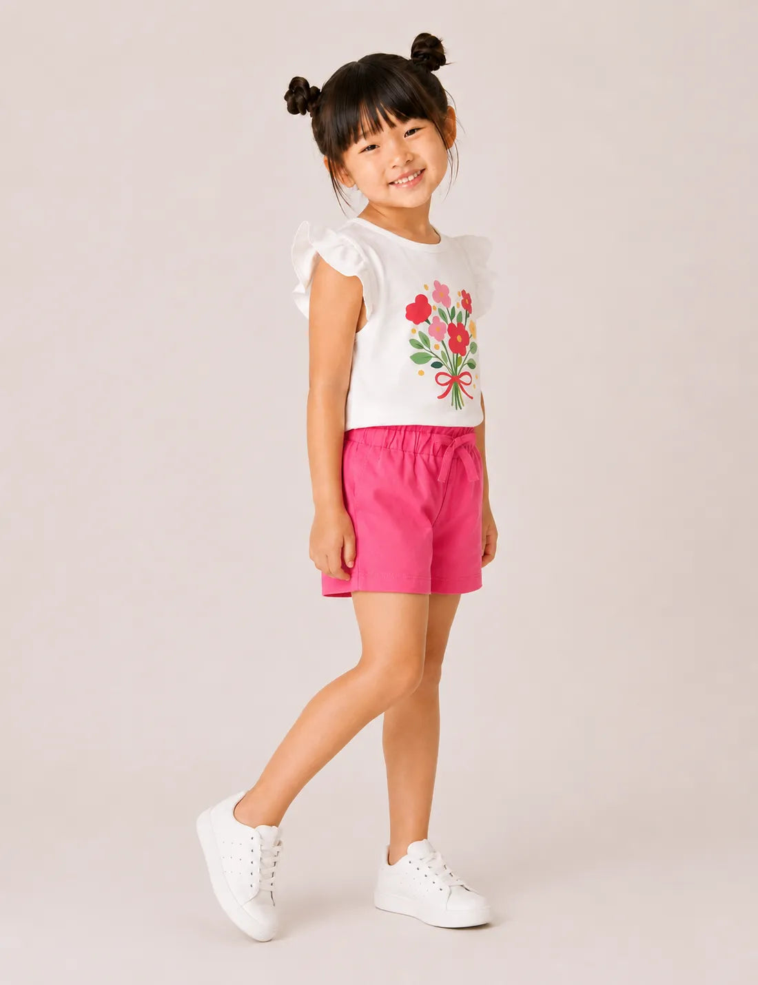 Conjunto Short Coral