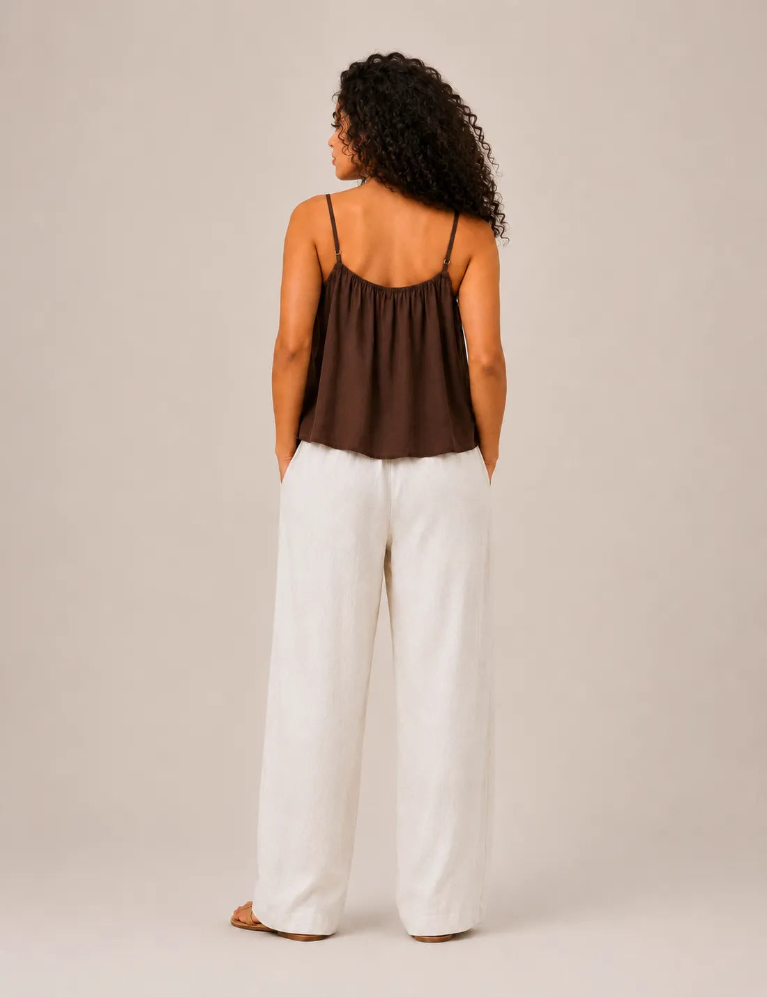 Blusa Piedras Marrón