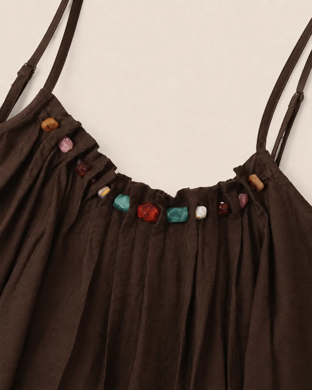 Blusa Piedras Marrón
