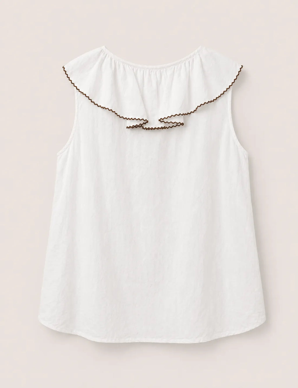 Blusa Volante Botón