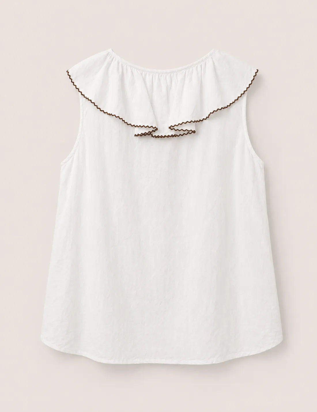 Blusa Volante Botón