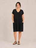Vestido Bolsillos Negro