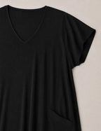Vestido Bolsillos Negro