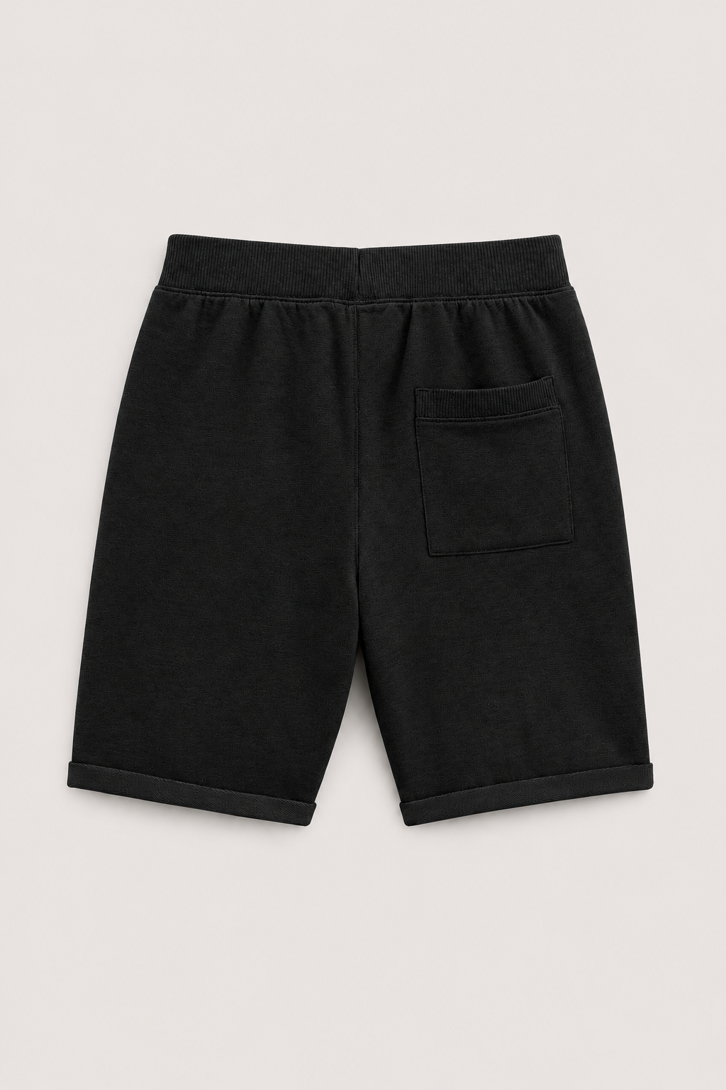 Bermuda Doblado Negro
