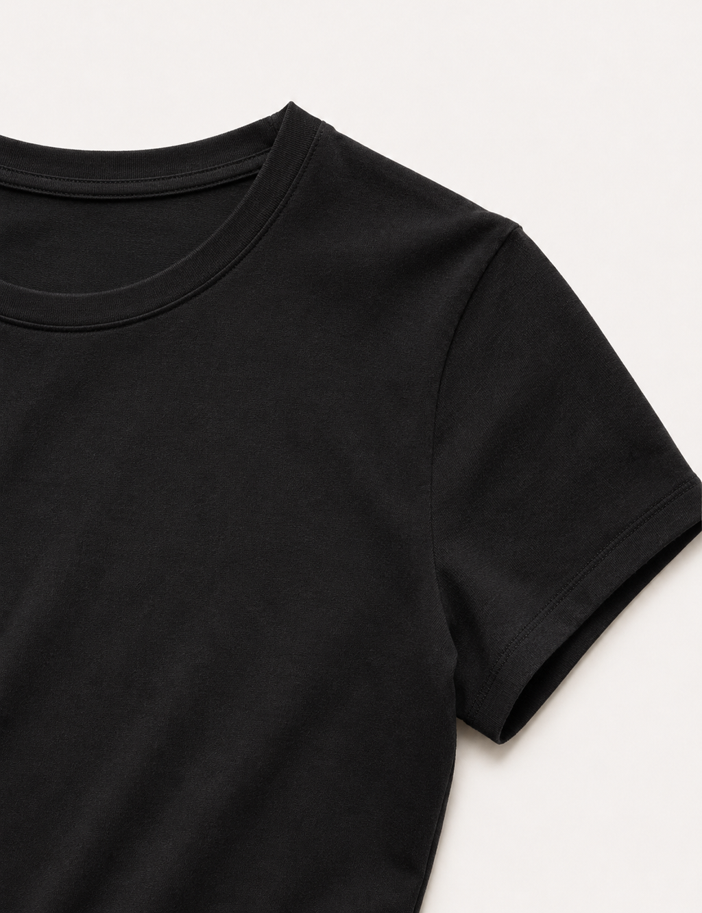 Camiseta Manga Corta Negra