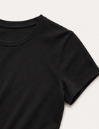 Camiseta Manga Corta Negra