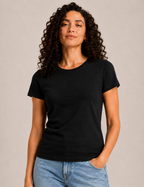 Camiseta Manga Corta Negra