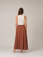 Falda Maxi Fluida Caldera