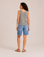 Top Lurex Kaki