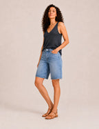 Top Lurex Marino